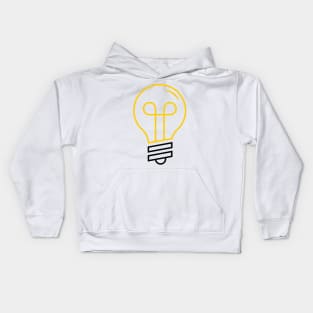 light bulb Kids Hoodie